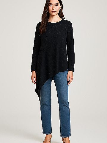 Anne Klein Long Sleeve Top (view 2)