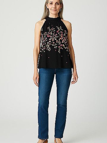 Floreat Sleeveless Blouse (view 2)
