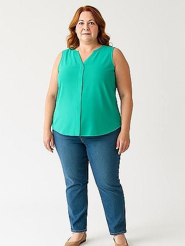 Apt. 9 Sleeveless Blouse (view 2)
