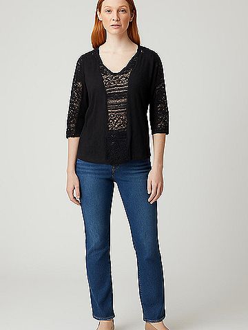 XCVI 3/4 Sleeve Blouse (view 2)