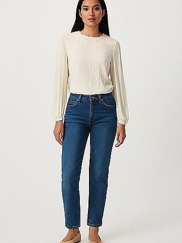 Tiny Long Sleeve Blouse (view 2)