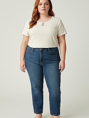 Sag Harbor Short Sleeve Top (view 2)