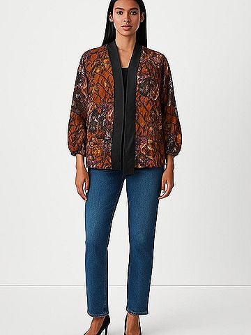Marc New York Andrew Marc 3/4 Sleeve Blouse (view 2)