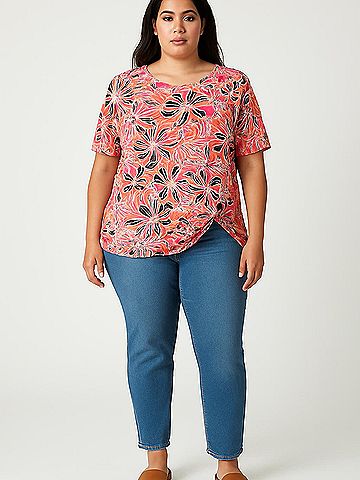 Ruby Rd. Short Sleeve Blouse (view 2)