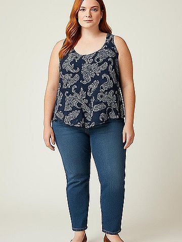Ambiance Sleeveless Blouse (view 2)