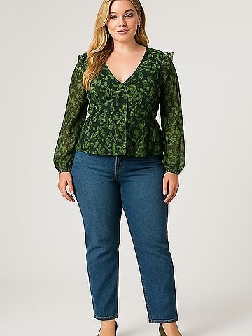 Mi ami Long Sleeve Blouse (view 2)