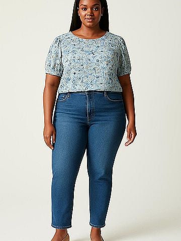 LC Lauren Conrad Short Sleeve Blouse (view 2)