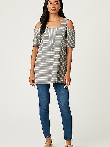 For Cynthia Short Sleeve Top (view 2)