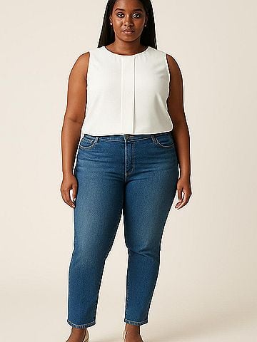 Tahari by ASL Sleeveless Blouse (view 2)