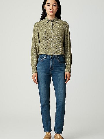 Jones New York Sport Long Sleeve Blouse (view 2)
