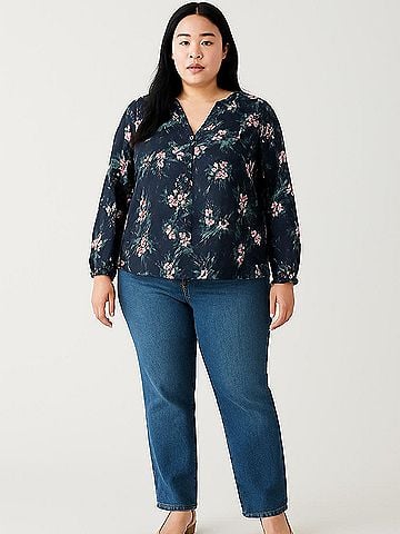 Carve Designs 3/4 Sleeve Blouse (view 2)