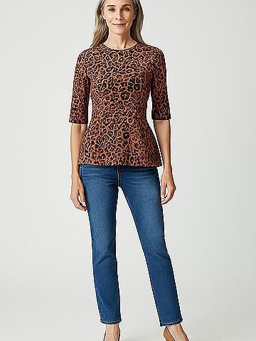 M Missoni 3/4 Sleeve Top (view 2)