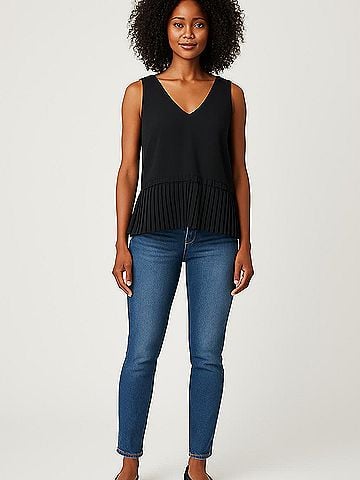 Chelsea28 Sleeveless Blouse (view 2)