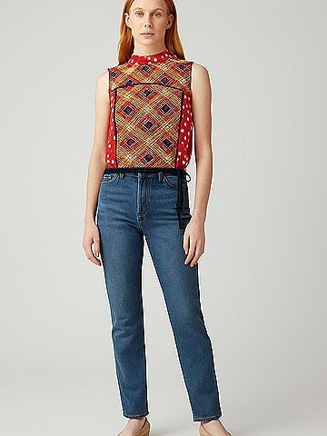 Tiny Sleeveless Blouse (view 2)