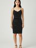 1.State Stripes Black Casual Dress Size 4 - photo 2