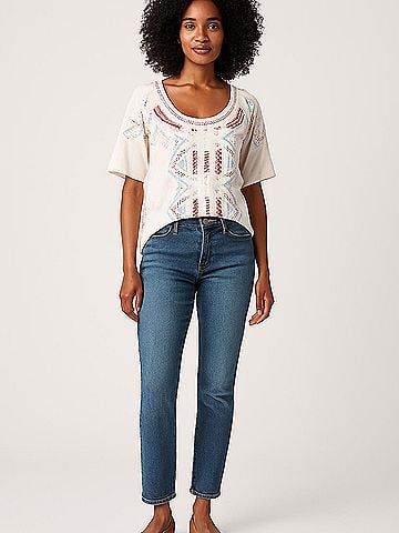 Sundance Short Sleeve Blouse (view 2)