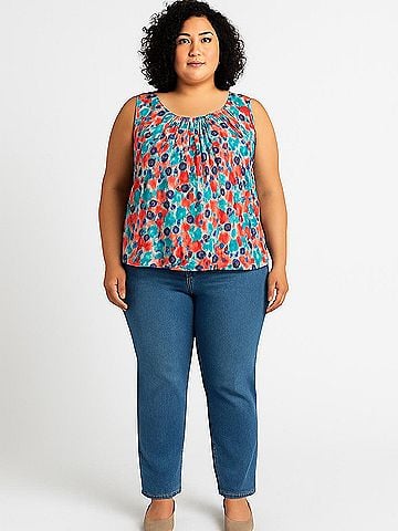 Jones Studio Sleeveless Blouse (view 2)