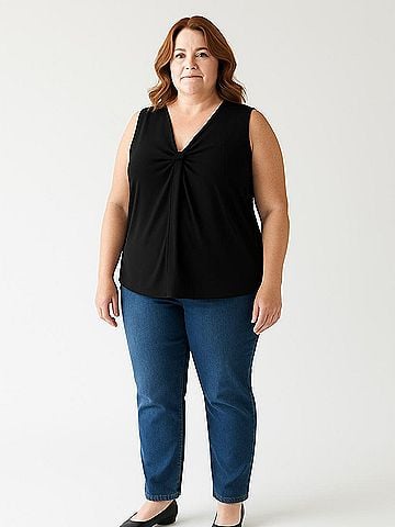 Apt. 9 Sleeveless Blouse (view 2)