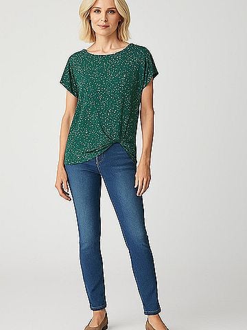 Betsey's Boutique Shop Short Sleeve Blouse (view 2)