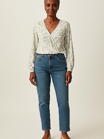 ASTR The Label Long Sleeve Blouse (view 2)