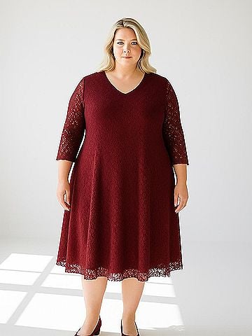 Indigo Rose Casual Dress (view 2)