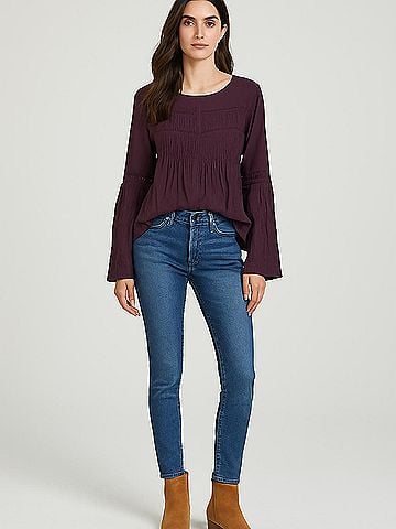 Sundance Long Sleeve Blouse (view 2)