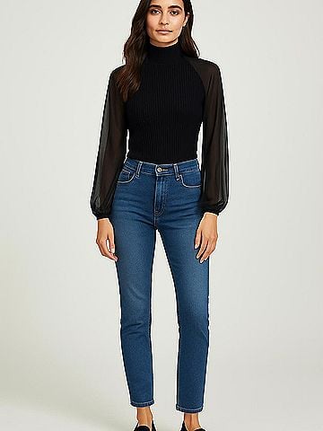 Marc New York Andrew Marc Long Sleeve Blouse (view 2)