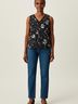 Shein Black Sleeveless Blouse Size 8 - 10 - photo 2