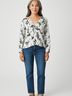 Nordstrom Silver Long Sleeve Blouse Size M - photo 2