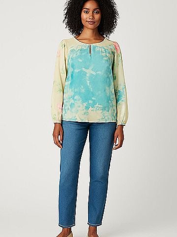 Tiny Long Sleeve Blouse (view 2)