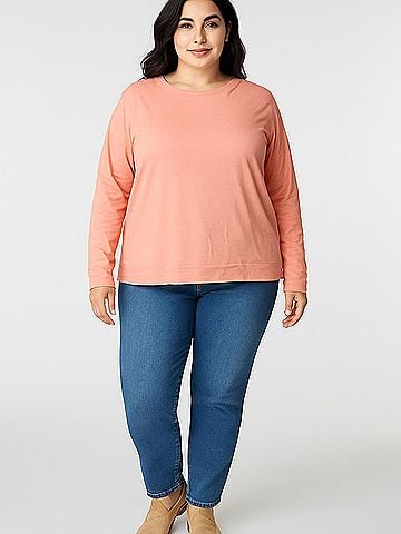 Candace Cameron Bure Long Sleeve Top (view 2)