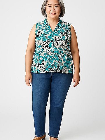 Jones Studio Sleeveless Blouse (view 2)