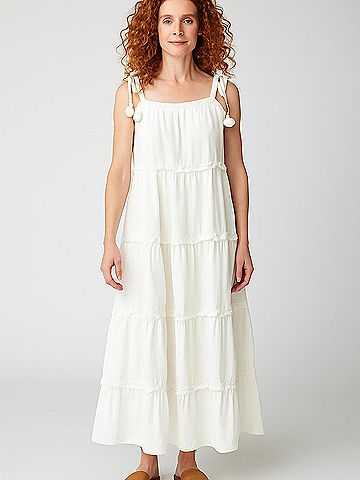Fab'rik Ivory Casual Dress Size M