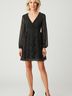 Zara 100% Polyester Polka Dots Black Casual Dress Size XS - photo 2