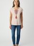 Max Studio Ivory Short Sleeve Top Size XS - photo 2