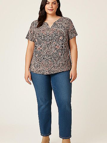 Liz Claiborne Career Short Sleeve Blouse (view 2)