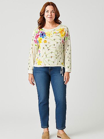 Tiny Long Sleeve Blouse (view 2)