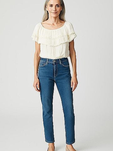 H&M Loves Coachella Short Sleeve Blouse (view 2)