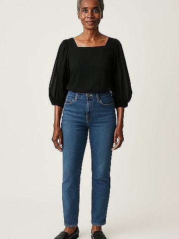 Akemi + Kin 3/4 Sleeve Top (view 2)