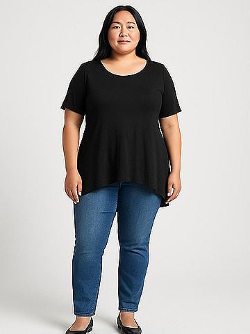 Kim & Cami Short Sleeve Top (view 2)