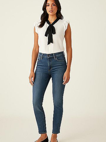 Mi ami Short Sleeve Blouse (view 2)