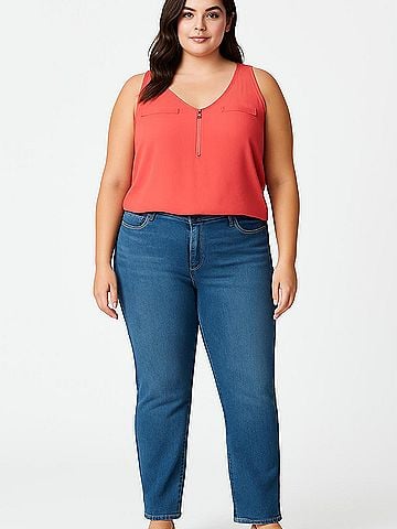 Fortune + Ivy Sleeveless Top (view 2)