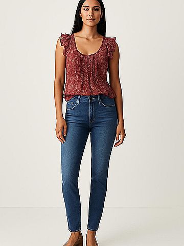 Converse One Star Sleeveless Blouse (view 2)