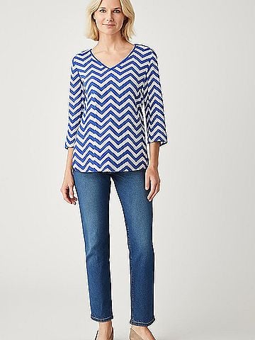 Kiara 3/4 Sleeve Blouse (view 2)