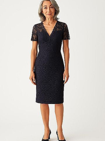 Theia Cocktail Dress (view 2)