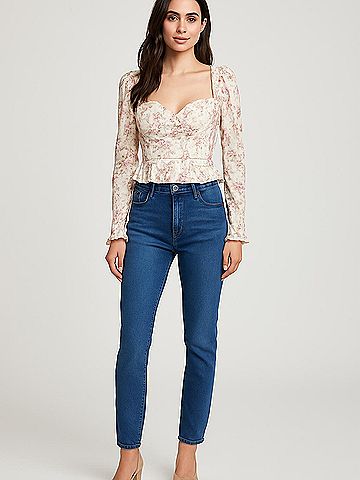 ASTR The Label Long Sleeve Blouse (view 2)