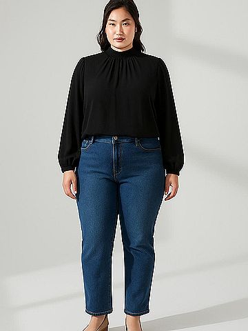 Halara Long Sleeve Blouse (view 2)