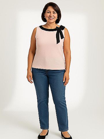 August Silk Sleeveless Silk Top (view 2)