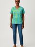 Assorted Brands Green Short Sleeve Top Size S - photo 2