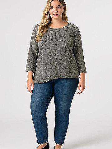 Habitat 3/4 Sleeve Top (view 2)